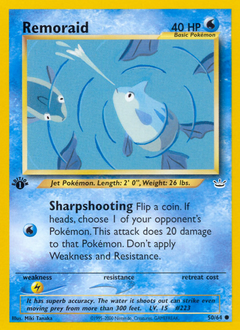 Pokemon Neo Revelation Remoraid - 50