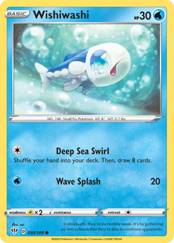 Pokemon Darkness Ablaze Wishiwashi - 50
