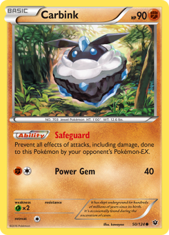 Pokemon Fates Collide Carbink - 50
