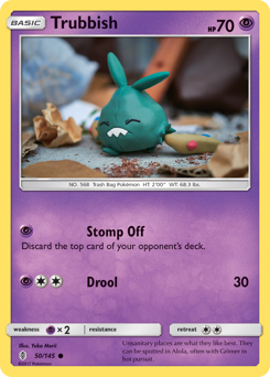 Pokemon Guardians Rising Trubbish - 50