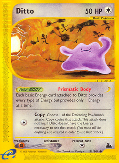 Pokemon Skyridge Ditto - 51