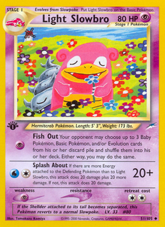 Pokemon Neo Destiny Light Slowbro - 51