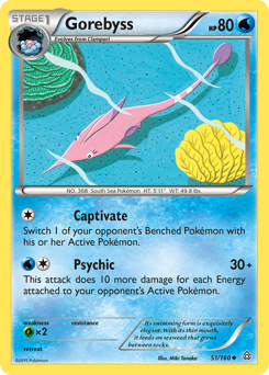 Pokemon Primal Clash Gorebyss - 51