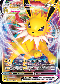 Pokemon Evolving Skies Jolteon VMAX - 51