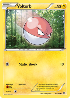Pokemon Boundaries Crossed Voltorb - 51