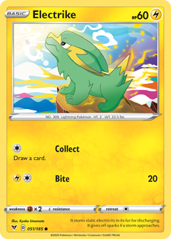 Pokemon Vivid Voltage Electrike - 51