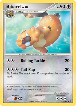 Pokemon Supreme Victors Bibarel - 51