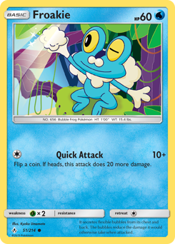 Pokemon Unbroken Bonds Froakie - 51