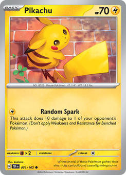 Pokemon Temporal Forces Pikachu - 51