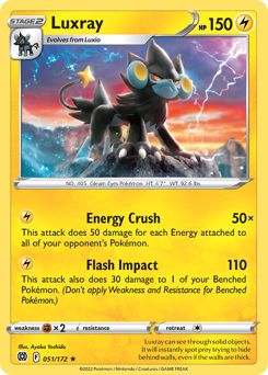 Pokemon Brilliant Stars Luxray - 51