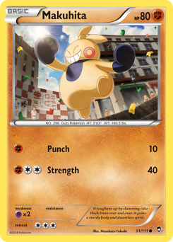 Pokemon Furious Fists Makuhita - 51