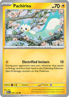 Pokemon Mega Evolution Pachirisu - 51