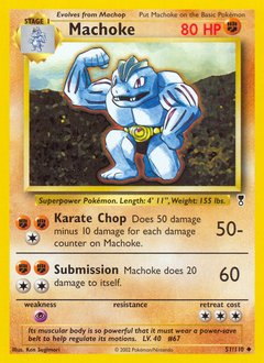 Pokemon Legendary Collection Machoke - 51