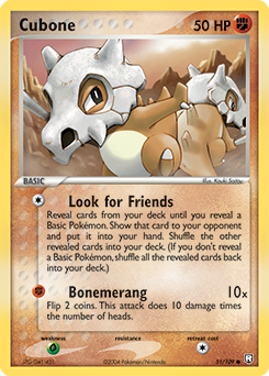 Pokemon Team Rocket Returns Cubone - 51