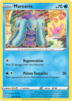 Pokemon Darkness Ablaze Mareanie - 51