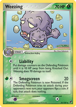 Pokemon Deoxys Weezing - 51