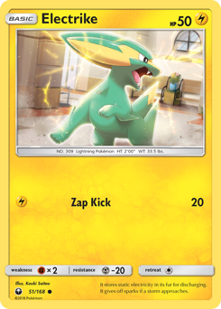 Pokemon Celestial Storm Electrike - 51