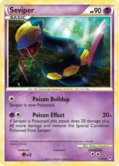 Pokemon Call of Legends Seviper - 51