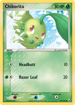 Pokemon Unseen Forces Chikorita - 51