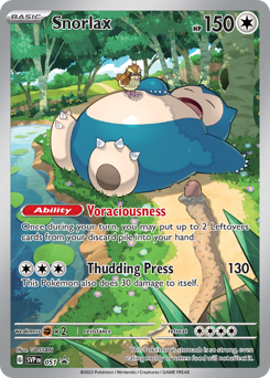 Pokemon Scarlet & Violet Black Star Promos Snorlax - 51