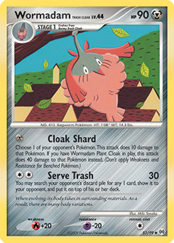 Pokemon Arceus Wormadam Trash Cloak - 51