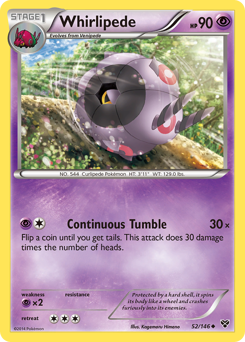 Pokemon XY Whirlipede - 52