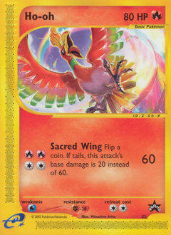 Pokemon Wizards Black Star Promos Ho-oh - 52