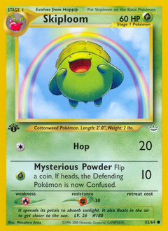 Pokemon Neo Revelation Skiploom - 52