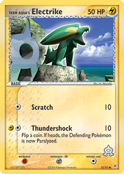 Pokemon Team Magma vs Team Aqua Team Aqua's Electrike - 52