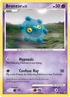Pokemon Majestic Dawn Bronzor - 52