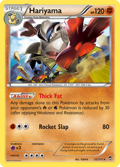 Pokemon Furious Fists Hariyama - 52