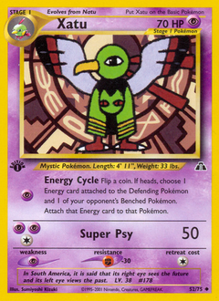 Pokemon Neo Discovery Xatu - 52