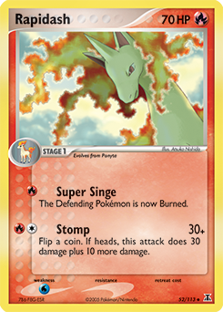 Pokemon Delta Species Rapidash - 52
