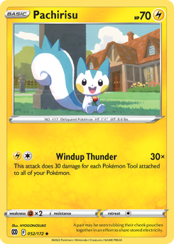 Pokemon Brilliant Stars Pachirisu - 52
