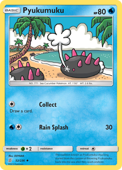Pokemon Unified Minds Pyukumuku - 52