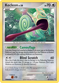 Pokemon Secret Wonders Kecleon - 52