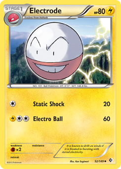Pokemon Boundaries Crossed Electrode - 52