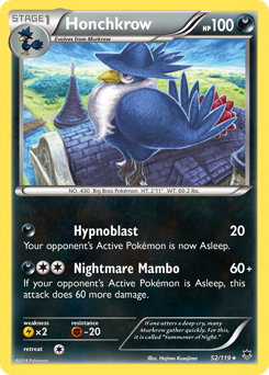 Pokemon Phantom Forces Honchkrow - 52