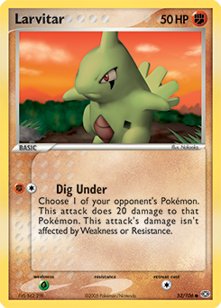 Pokemon Emerald Larvitar - 52