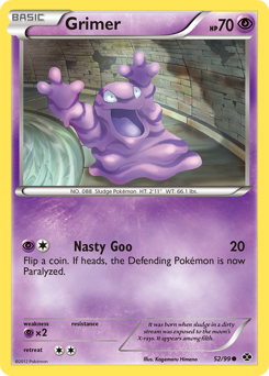 Pokemon Next Destinies Grimer - 52