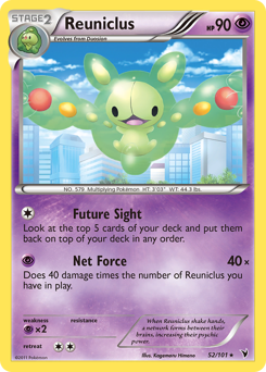 Pokemon Noble Victories Reuniclus - 52