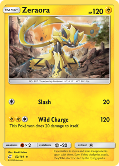 Pokemon Team Up Zeraora - 52