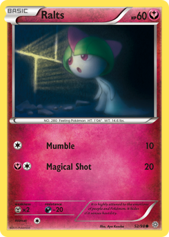 Pokemon Ancient Origins Ralts - 52