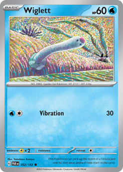 Pokemon Paradox Rift Wiglett - 52
