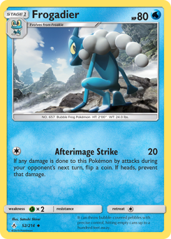 Pokemon Unbroken Bonds Frogadier - 52