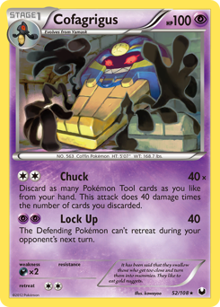 Pokemon Dark Explorers Cofagrigus - 52