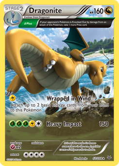 Pokemon Roaring Skies Dragonite - 52