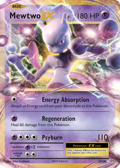 Pokemon Evolutions Mewtwo-EX - 52