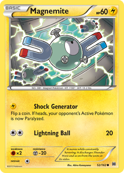 Pokemon BREAKthrough Magnemite - 52