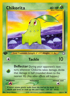 Pokemon Neo Genesis Chikorita - 53
